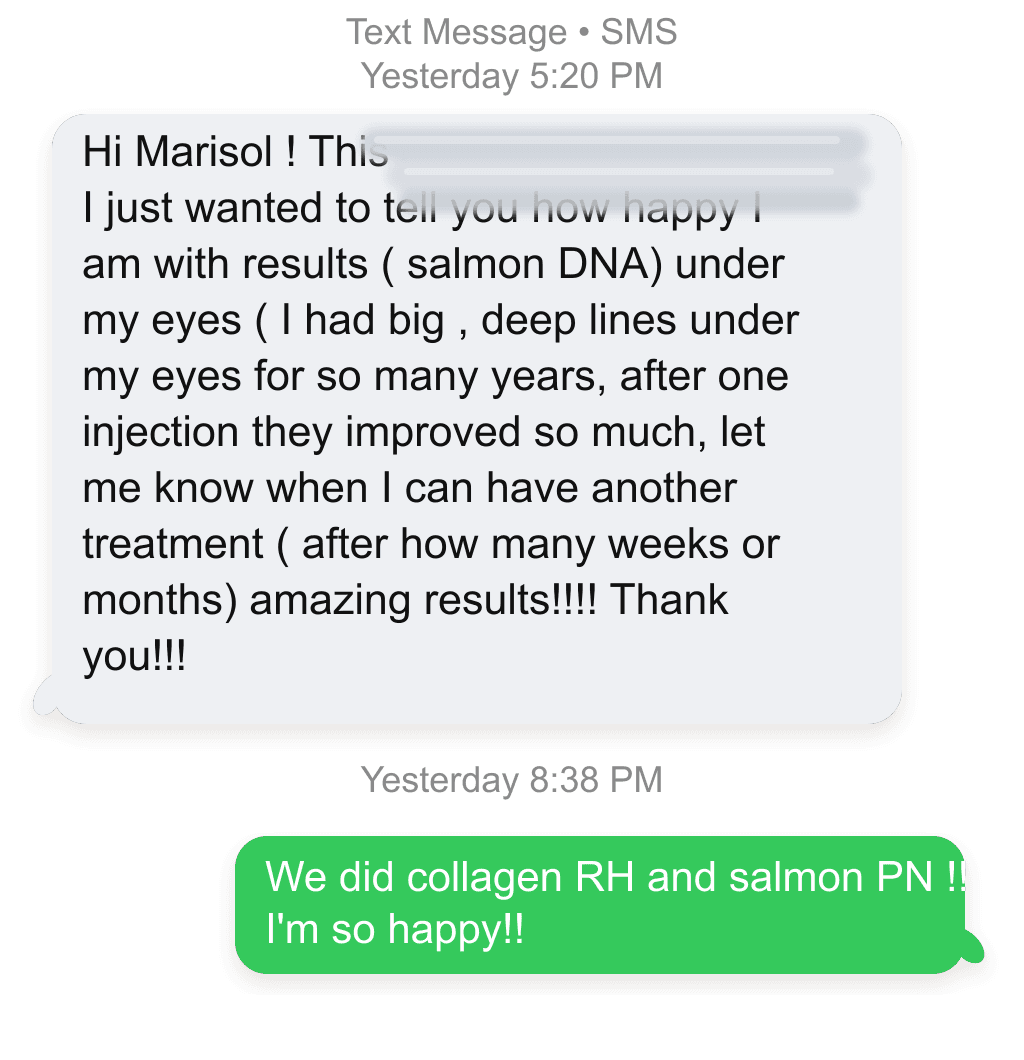 Client testimonial